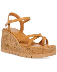 Madden Girl - Vault-c Faux Leather Dressy Wedge Sandals - Lyst