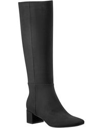 Bandolino - Addyson Wide Calf Faux Suede Knee-High Boots - Lyst