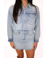 Pistola - Nina Long Sleeve Denim Dress - Lyst