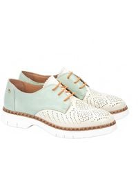 Pikolinos - Henares Perforated Derby Shoes - Lyst