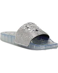 INC - Peymin Embellished Slip On Pool Slides - Lyst