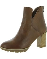 Diba True - Voice Tris Leather Booties Ankle Boots - Lyst