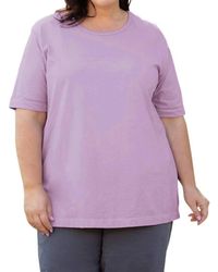 On The Plus Side - Cotton Short Sleeve Tee - Lyst