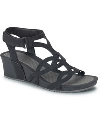BareTraps - Raeanne Faux Leather Strappy Wedge Sandals - Lyst