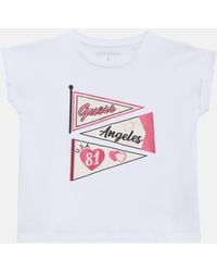 Guess - Chris Banner Tee (7-14) - Lyst