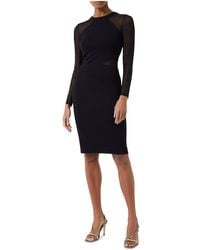 French Connection - Viven Jersey Knee Length Mini Dress - Lyst