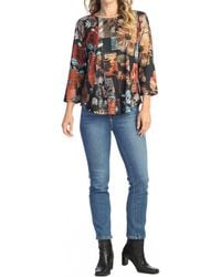Jess & Jane - Lisa Soft Touch Round Hem Top - Lyst