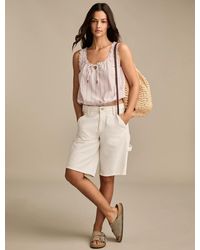 Lucky Brand - Ruffle Ruched Tank - Lyst