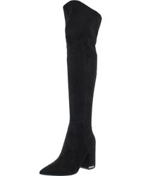 Calvin Klein - Marriet Pointed Toe Dressy Knee-high Boots - Lyst