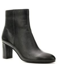 David Tate - Alison Boot Leather Almond Toe Block Heel Jobb171 - Lyst