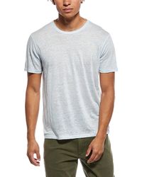 Rag & Bone - Linen T-Shirt - Lyst