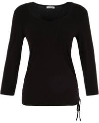 Dolcezza - Ruched Side Tie Top - Lyst