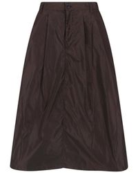 Aspesi - Polished 100% Polyester Skirt For - Lyst