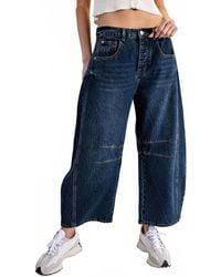 Eesome - Barrel Leg Jeans - Lyst