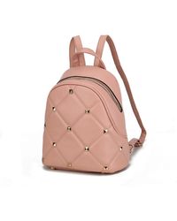 MKF Collection by Mia K - Hayden Quilted Vegan Leather - Lyst