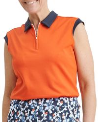 Abacus Sportswear - Lily Sleeveless Polo - Lyst