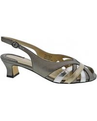 Ros Hommerson - Pearl Heel Strap Dress Pump - Lyst