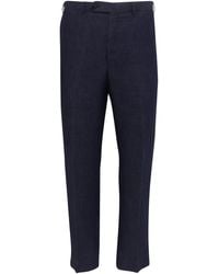 ZEGNA - Ermenegildo Cropped Trousers - Lyst