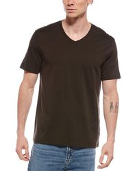 Vince - V-Neck T-Shirt - Lyst