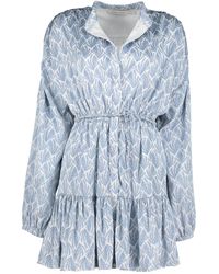 Bishop + Young - Cameron Tiered Print Dress - Lyst