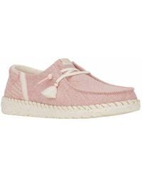 HEYDUDE - Wendy Funk Coastal Jute Slip-On Sneakers - Lyst