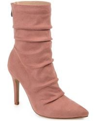 Journee Collection - Wide Width Markie Bootie - Lyst