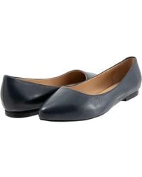 Trotters - Estee Ballet Flats Leather Slip On Pointed Toe Zogg794 - Lyst