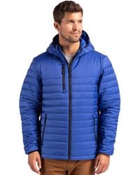 Clique - Valhalla Full Zip Puffer Jacket - Lyst