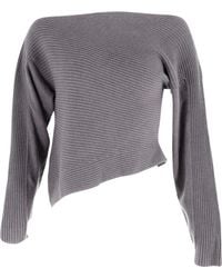 Alexander Wang - Off Shoulder Sweater - Lyst