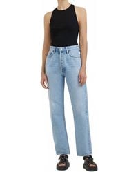 Agolde - Nova Banded Back Bodysuit - Lyst
