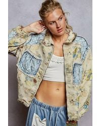 Pol - Quilted Heart Jacket - Lyst