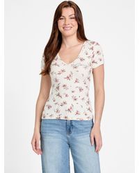 Guess - Frankie Logo Tee - Lyst