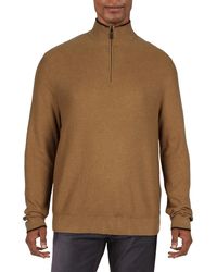 Michael Kors - Cotton Half Zip Pullover Sweater - Lyst