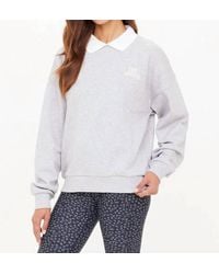 The Upside - Pascal Collared Crew Top - Lyst