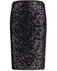 Pinko - Pappacieca Pencil Skirt With Sequins - Lyst