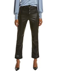 Joe's Jeans - The Honor High-rise Black Straight Ankle Jean - Lyst