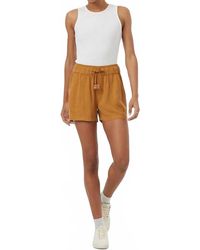 Tentree - Tencel Instow Mid-Rise Pull-On Short - Lyst