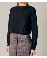 DELUC - Clematis Crew Neck Sweater - Lyst