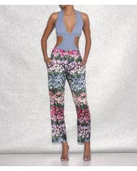Fleur du Mal - Pointelle Cutout Bodysuit - Lyst