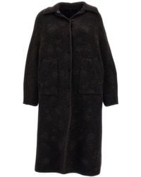 Boboutic - Reversible Kimono Sleeve Wool-Blend Coat - Lyst