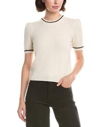 FRAME - The Gathered Cashmere Sweater - Lyst
