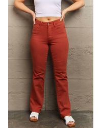 Judy Blue - Olivia Full Size Mid Rise Slim Bootcut Jeans - Lyst
