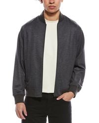 Theory - Clean Wool-Blend Bomber Jacket - Lyst