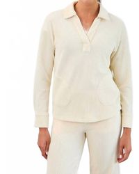 Fdj - Cora Corduroy Popover Top - Lyst