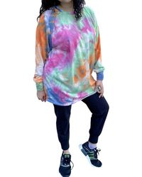 Elli - Tie Dye Raglan Tunic - Lyst