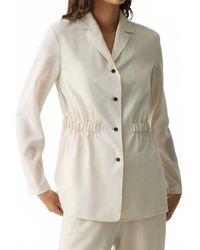 Theory - Cinch Waist Jacket - Lyst
