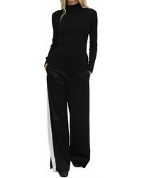 Rosetta Getty - Plisse Turtleneck Top - Lyst