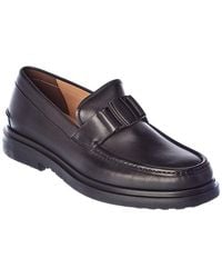 Ferragamo - Salvatore Vara Ornament Leather Loafer - Lyst