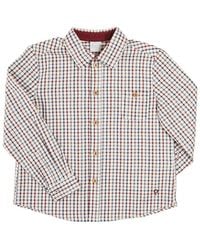 Pepa London - Checked Polo Collar Shirt - Lyst