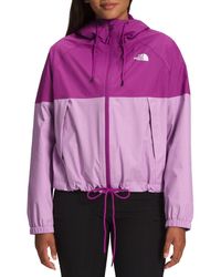 The North Face - Antora Cactus Lupine Waterproof Rain Jacket Sgn430 - Lyst